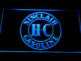 Sinclair HC Gasoline LED Neon Sign USB - Blue - TheLedHeroes