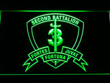 FREE 2nd Battalion 3rd Marines LED Sign - Green - TheLedHeroes