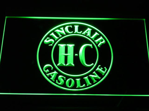 Sinclair HC Gasoline LED Neon Sign Electrical - Green - TheLedHeroes