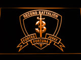 FREE 2nd Battalion 3rd Marines LED Sign - Orange - TheLedHeroes