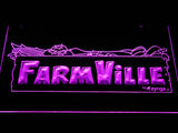 Farmville LED Neon Sign USB - Purple - TheLedHeroes