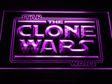 Star Wars The Clone Wars (2) LED Neon Sign Electrical - Purple - TheLedHeroes