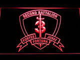 2nd Battalion 3rd Marines LED Neon Sign Electrical - Red - TheLedHeroes