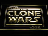 Star Wars The Clone Wars (2) LED Neon Sign Electrical - Yellow - TheLedHeroes