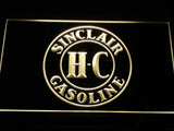 Sinclair HC Gasoline LED Neon Sign Electrical - Yellow - TheLedHeroes