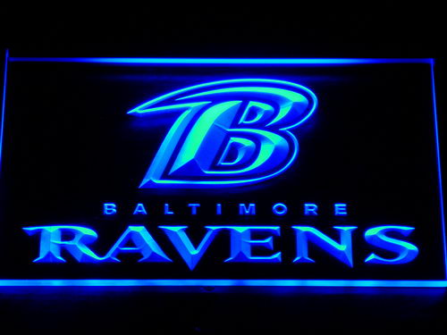 Baltimore Ravens (3) LED Sign - Blue - TheLedHeroes