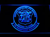 2nd Battalion 4th Marines LED Neon Sign Electrical - Blue - TheLedHeroes