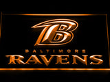 FREE Baltimore Ravens (3) LED Sign - Orange - TheLedHeroes