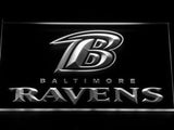 Baltimore Ravens (3) LED Neon Sign Electrical - White - TheLedHeroes