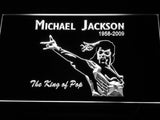Michael Jackson King of Pop LED Neon Sign USB - White - TheLedHeroes
