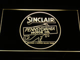 FREE Sinclair Pennsylvania Motor Oil LED Sign - Yellow - TheLedHeroes