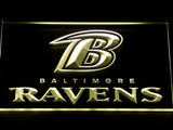 Baltimore Ravens (3) LED Sign - Yellow - TheLedHeroes