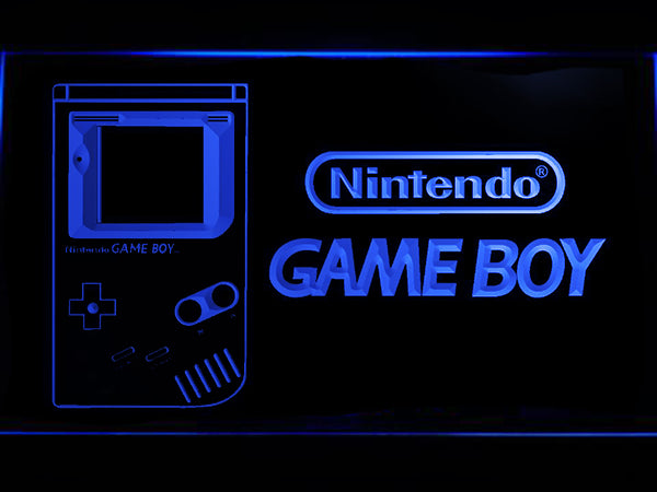FREE Nintendo Game Boy LED Sign - Blue - TheLedHeroes