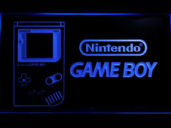 Nintendo Game Boy LED Neon Sign USB - Blue - TheLedHeroes