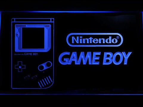Nintendo Game Boy LED Neon Sign USB - Blue - TheLedHeroes
