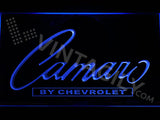 FREE Camaro by Chevrolet LED Sign - Blue - TheLedHeroes