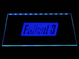 Fallout 3 LED Neon Sign USB - Blue - TheLedHeroes