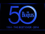 FREE The Beatles 1964/2014 LED Sign - Blue - TheLedHeroes