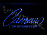 Camaro by Chevrolet LED Neon Sign Electrical - Blue - TheLedHeroes