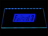 Fallout 3 LED Sign - Blue - TheLedHeroes