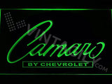 Camaro by Chevrolet LED Neon Sign Electrical - Green - TheLedHeroes