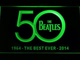 The Beatles 1964/2014 LED Neon Sign USB - Green - TheLedHeroes