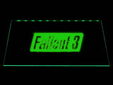 Fallout 3 LED Neon Sign USB - Green - TheLedHeroes