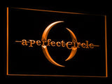 A Perfect Circle LED Neon Sign USB - Orange - TheLedHeroes