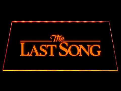 FREE The Last Song LED Sign - Orange - TheLedHeroes