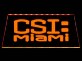 CSI: Miami LED Neon Sign USB - Orange - TheLedHeroes