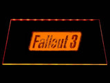 Fallout 3 LED Neon Sign USB - Orange - TheLedHeroes