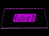 Fallout 3 LED Neon Sign Electrical - Purple - TheLedHeroes