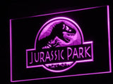Jurassic Park LED Neon Sign USB - Purple - TheLedHeroes