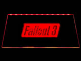 Fallout 3 LED Sign - Red - TheLedHeroes