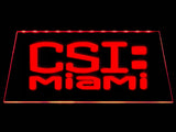 FREE CSI: Miami LED Sign - Red - TheLedHeroes