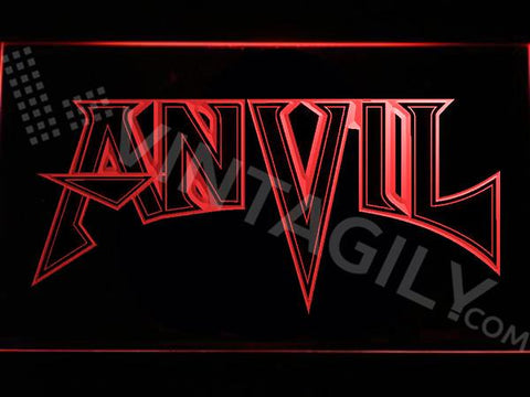 Anvil LED Neon Sign USB - Red - TheLedHeroes