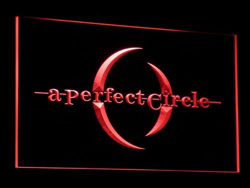 A Perfect Circle LED Neon Sign USB - Red - TheLedHeroes