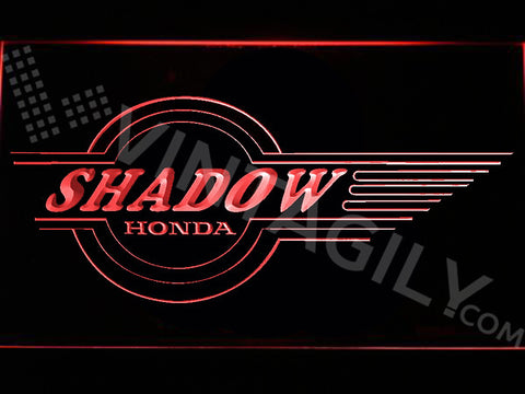 Honda Shadow LED Sign - Red - TheLedHeroes