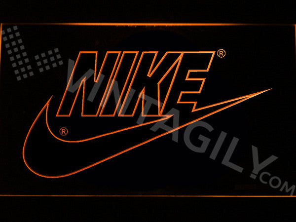 Nike 2 LED Sign - Red - TheLedHeroes