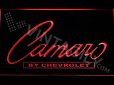 Camaro by Chevrolet LED Neon Sign Electrical - Red - TheLedHeroes