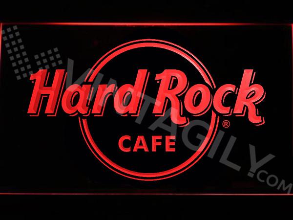 Hard Rock Cafe LED Neon Sign USB - Red - TheLedHeroes