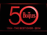 The Beatles 1964/2014 LED Neon Sign USB - Red - TheLedHeroes