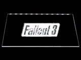 Fallout 3 LED Neon Sign USB - White - TheLedHeroes