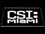 FREE CSI: Miami LED Sign - White - TheLedHeroes