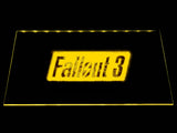 Fallout 3 LED Neon Sign Electrical - Yellow - TheLedHeroes