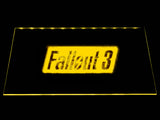 Fallout 3 LED Sign - Yellow - TheLedHeroes