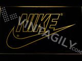 Nike 2 LED Sign - Yellow - TheLedHeroes