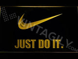 Nike Just do it LED Neon Sign USB - Yellow - TheLedHeroes