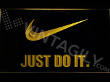 FREE Nike Just do it LED Sign - Yellow - TheLedHeroes