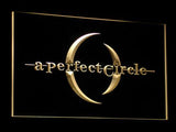 A Perfect Circle LED Neon Sign USB - Yellow - TheLedHeroes